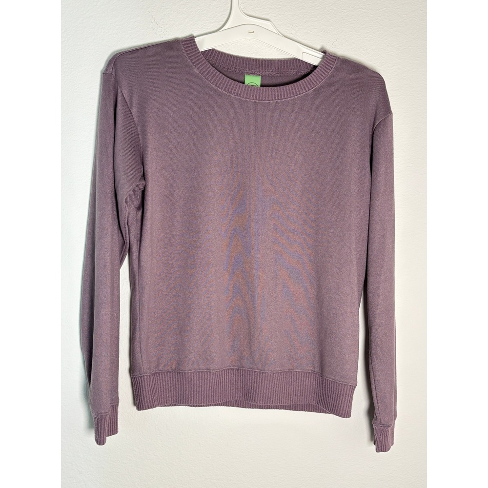 Honeydew Intimates Purple Crew Neck Pullover Knit Sweater XS